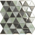 Elegent American Style Metal Look Glass Mosaic